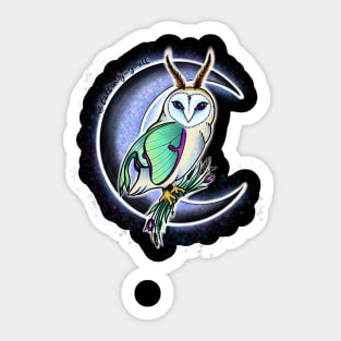 Luna Owl Sticker